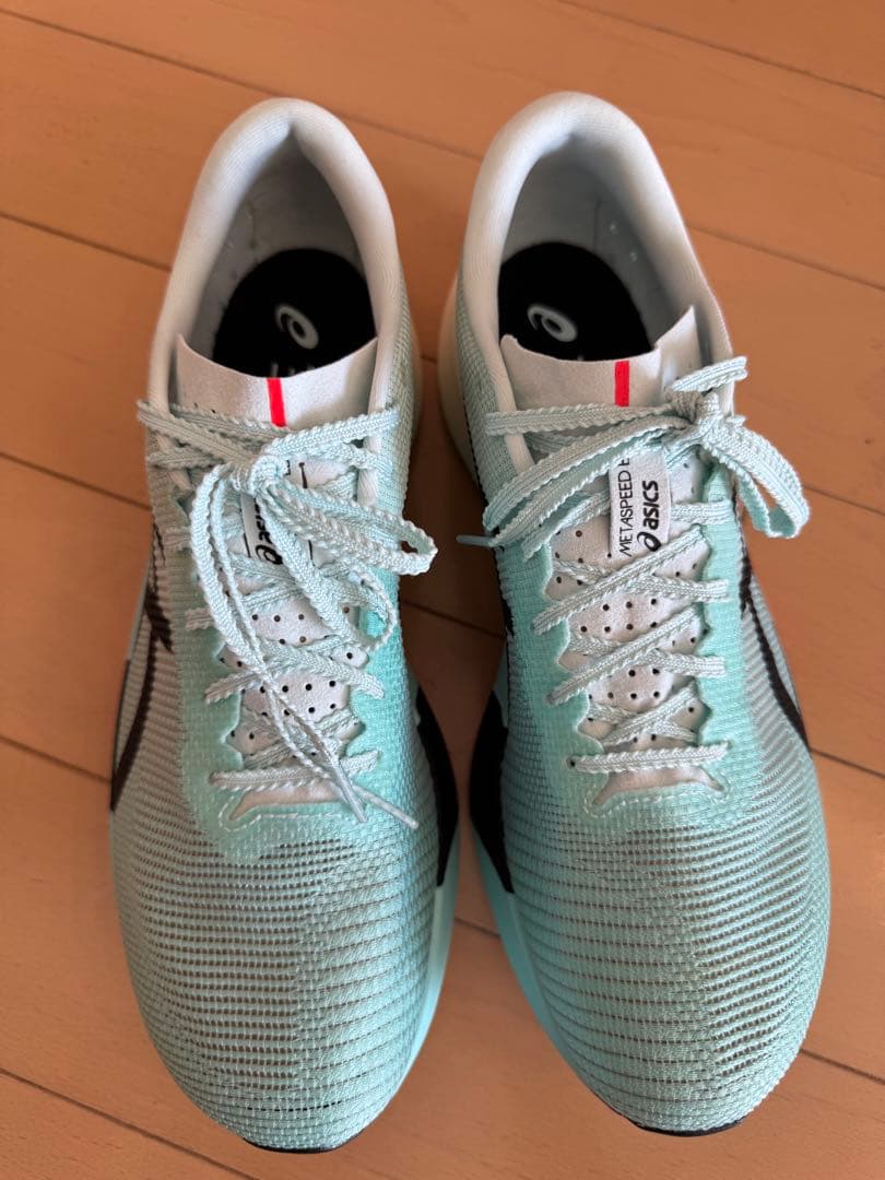 ＜アシックス＞speed Edge Paris ミント/ブラック28cm