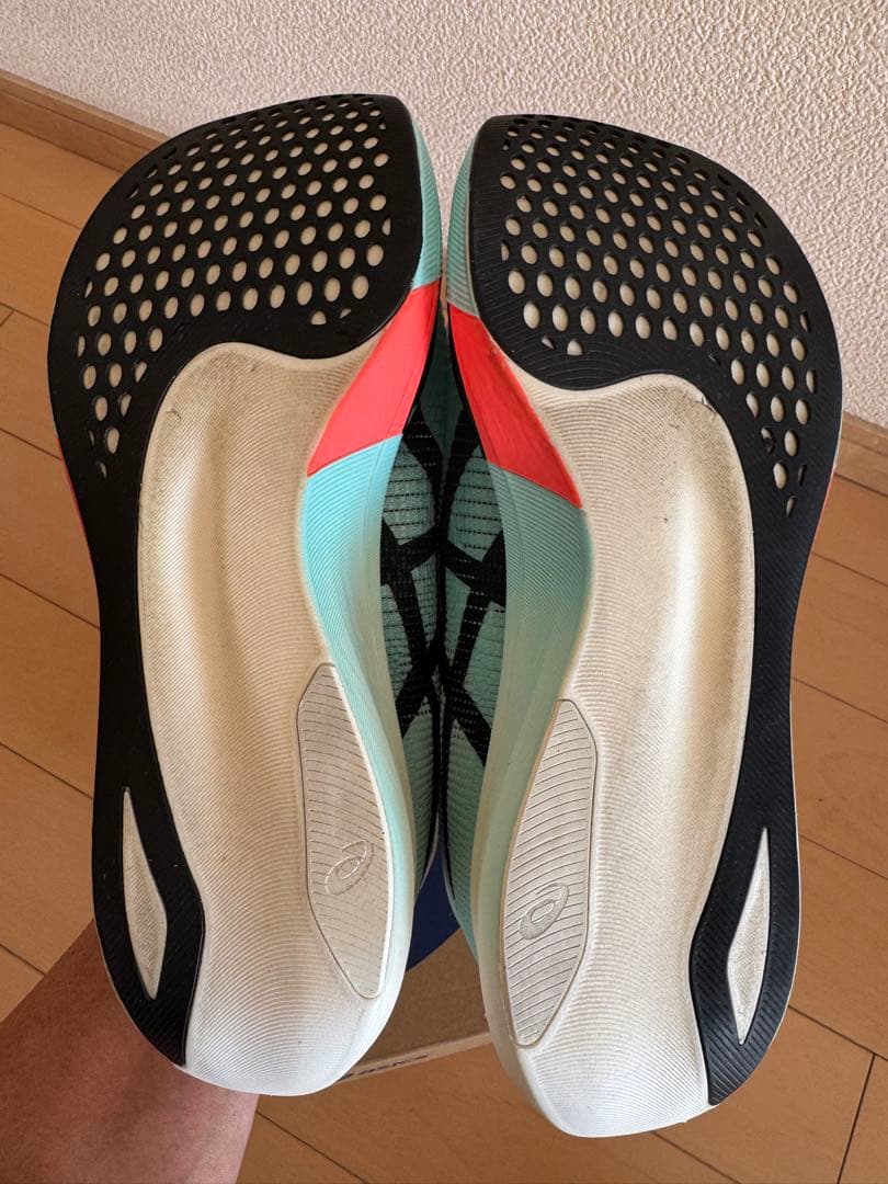 ＜アシックス＞speed Edge Paris ミント/ブラック28cm