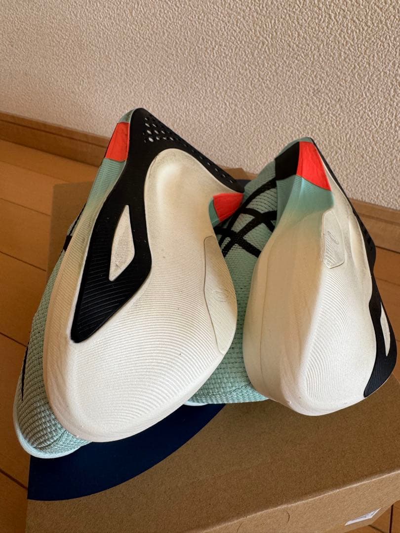 ＜アシックス＞speed Edge Paris ミント/ブラック28cm