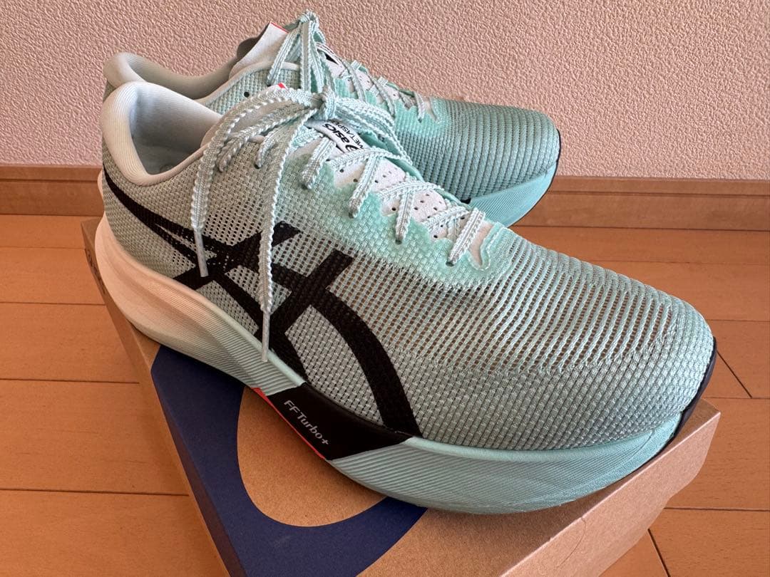 ＜アシックス＞speed Edge Paris ミント/ブラック28cm