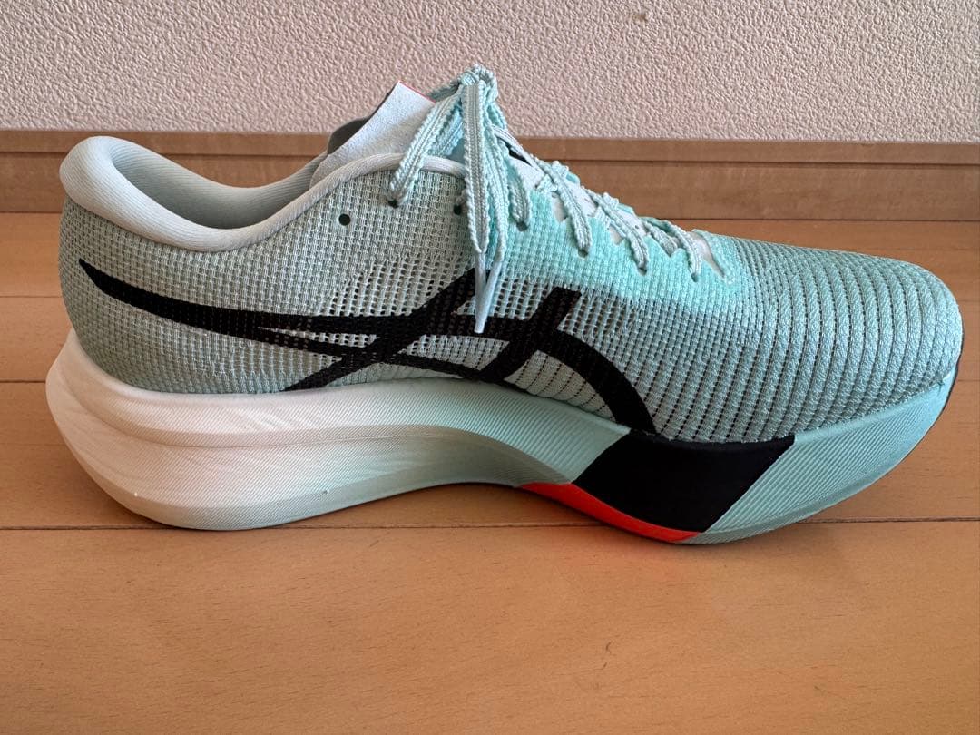 ＜アシックス＞speed Edge Paris ミント/ブラック28cm