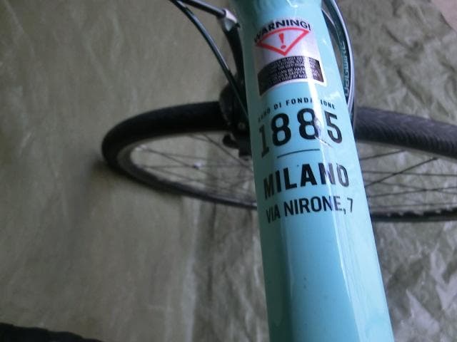 151：Bianchi Via Nirone7 ジャンク 引取限定：埼玉県所沢市