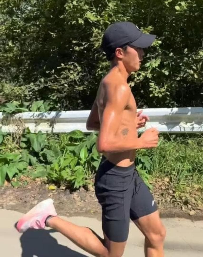 LI-NINGリーニン 【Mサイズ】Li-Ning リーニン ランニングタイツ（黒X