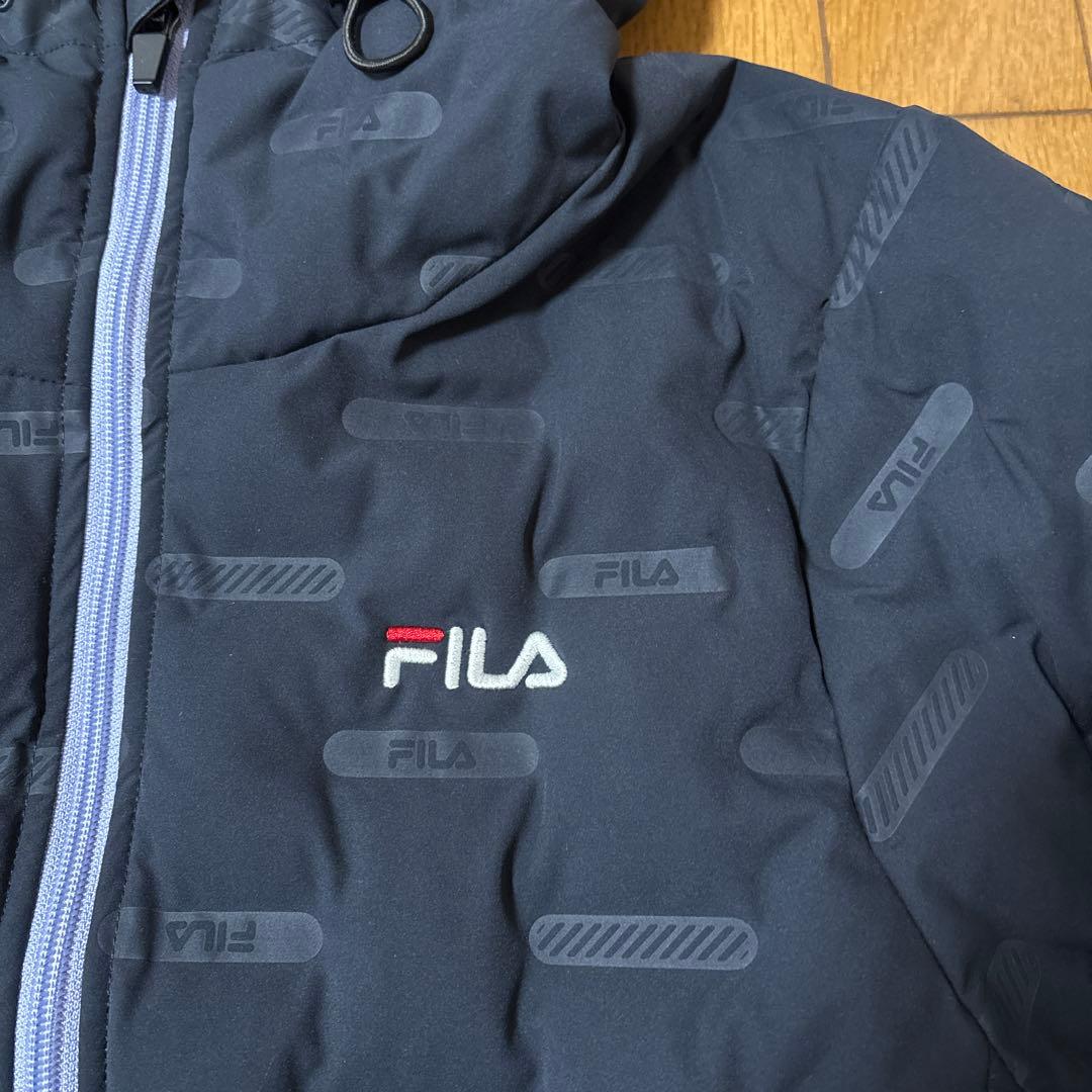 FIRAフィラ 蓄熱アルミジャケット ジップアップパーカージャケットM