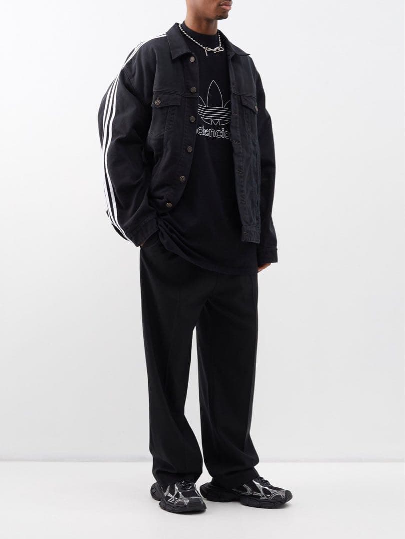 BALENCIAGA adidas デニム ジャケット 国内正規品