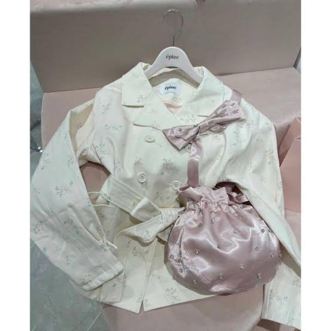 エピヌepine ビジューショルダーバッグ - メルカリ