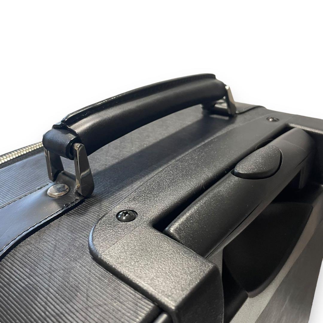 美品★ゲラルディーニ　スーツケース　ブラック　総柄　大容量