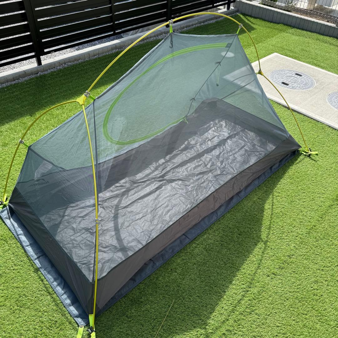 ネイチャーハイク スパイダー1 ネイビー 現行モデル フットプリント付