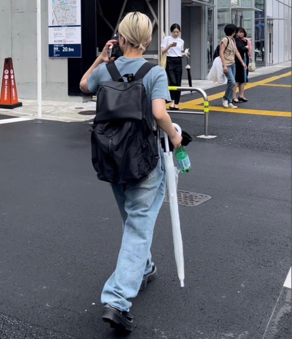 ★極美品★イアパピヨネ×BURLAPOUTFITTER撥水レザーコンビリュック