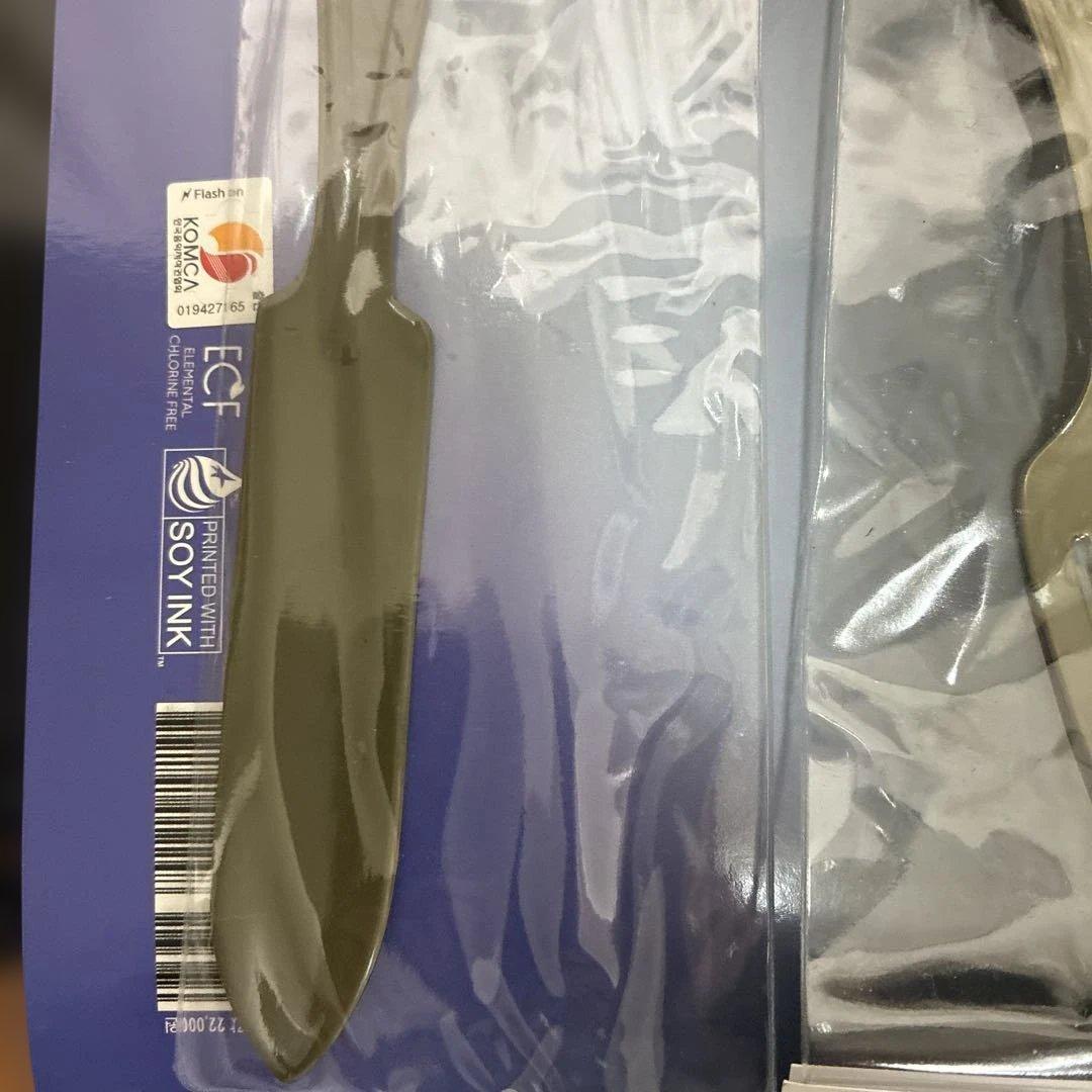 BRUNT チタンスプーン フォーク ナイフ オリーブ 3点セット 未使用