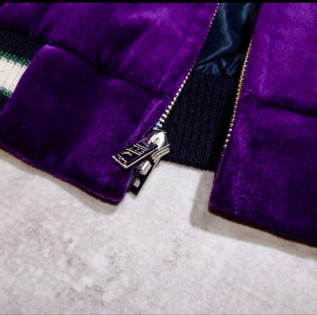 東洋エンタープライズ リバーシブルスカジャン別珍 BEAMS BOY別注 刺繍