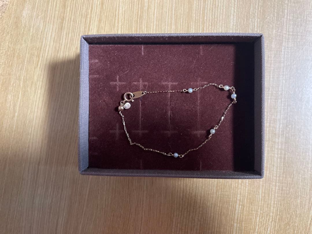 h*l様 ■完売品■【ete】K10MPG ムード パール ステーションブレスレ