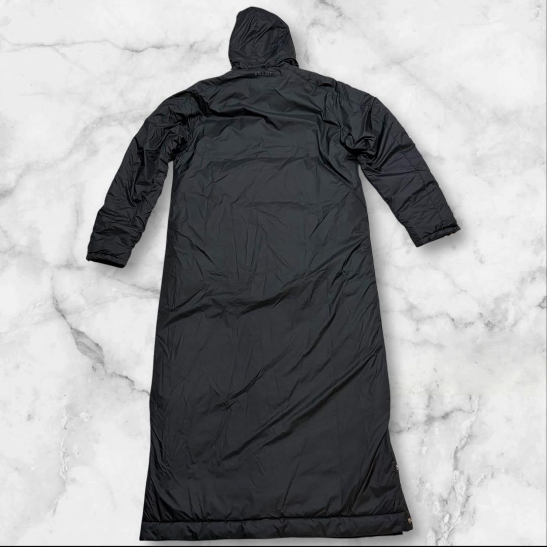極美品　adidas アディダス　 XL 黒 ベンチコート　ロングダウンコート