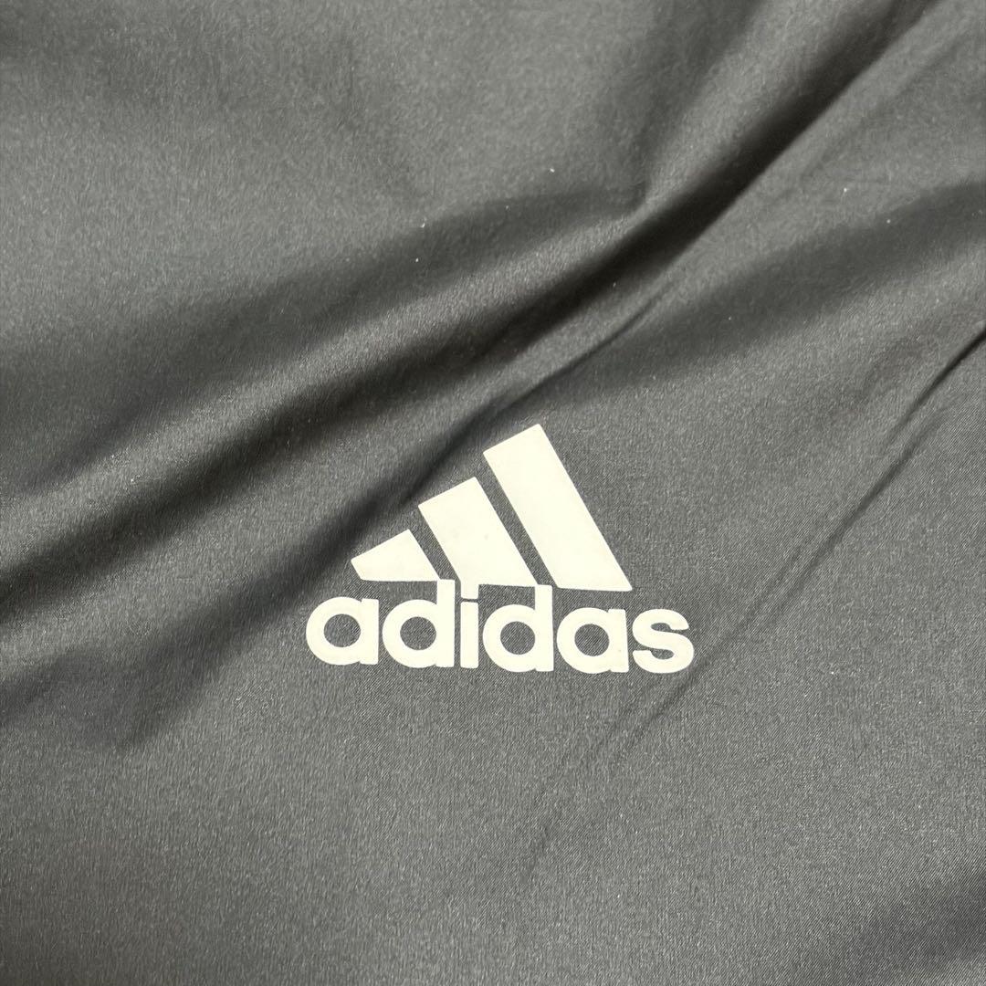 極美品　adidas アディダス　 XL 黒 ベンチコート　ロングダウンコート