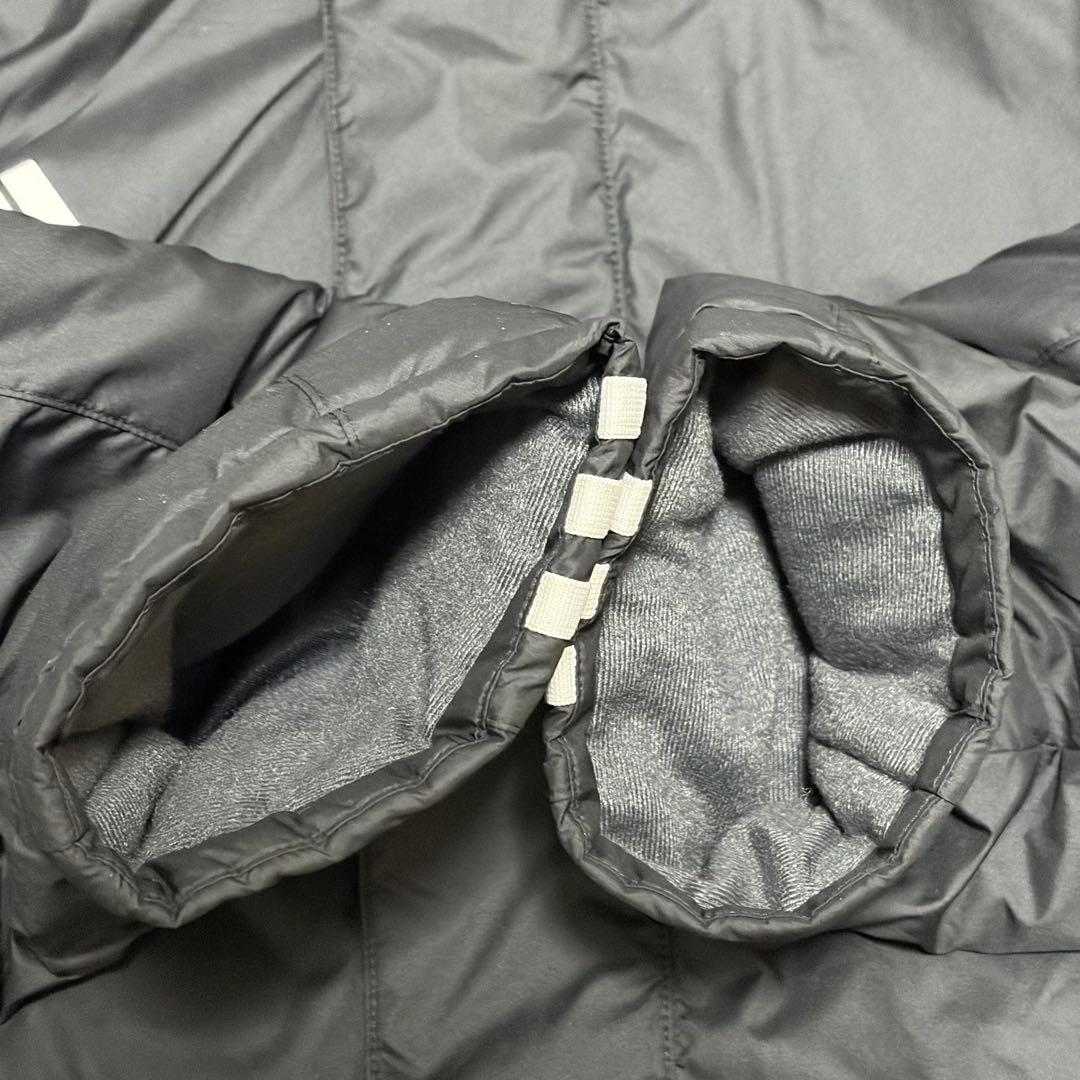 極美品　adidas アディダス　 XL 黒 ベンチコート　ロングダウンコート