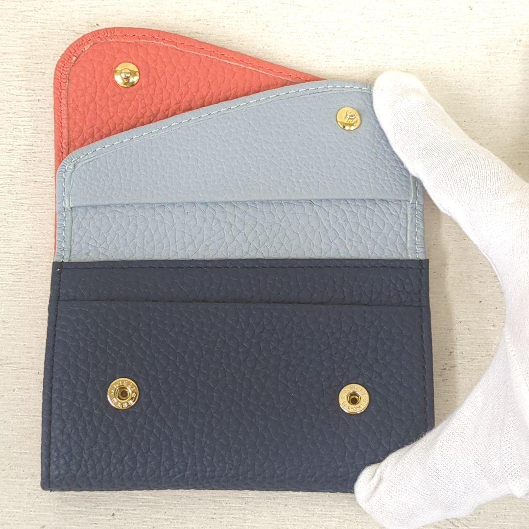 まつ様ヴィヴィアンウエストウッド ダブルフラップ キーケース 4連 オレンジ