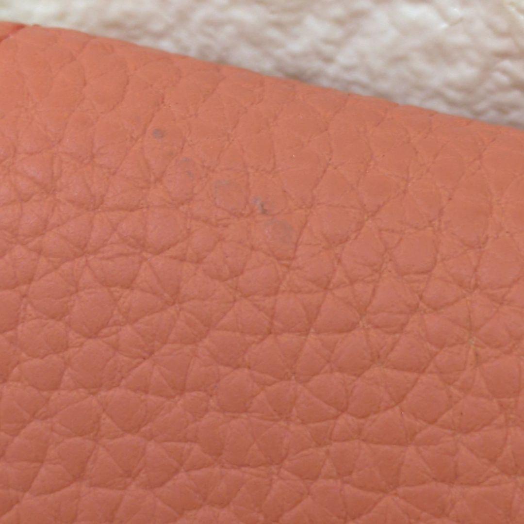 まつ様ヴィヴィアンウエストウッド ダブルフラップ キーケース 4連 オレンジ