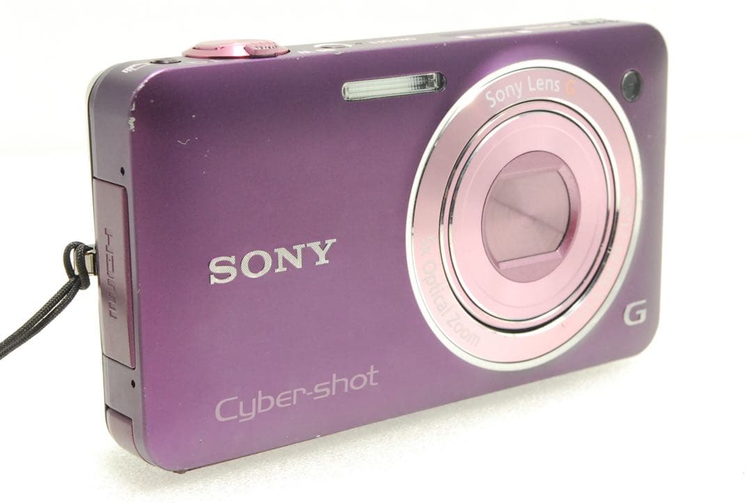 サン_SONY DSC-WX5 ❤️スマホ転送 動作確認済 パープル