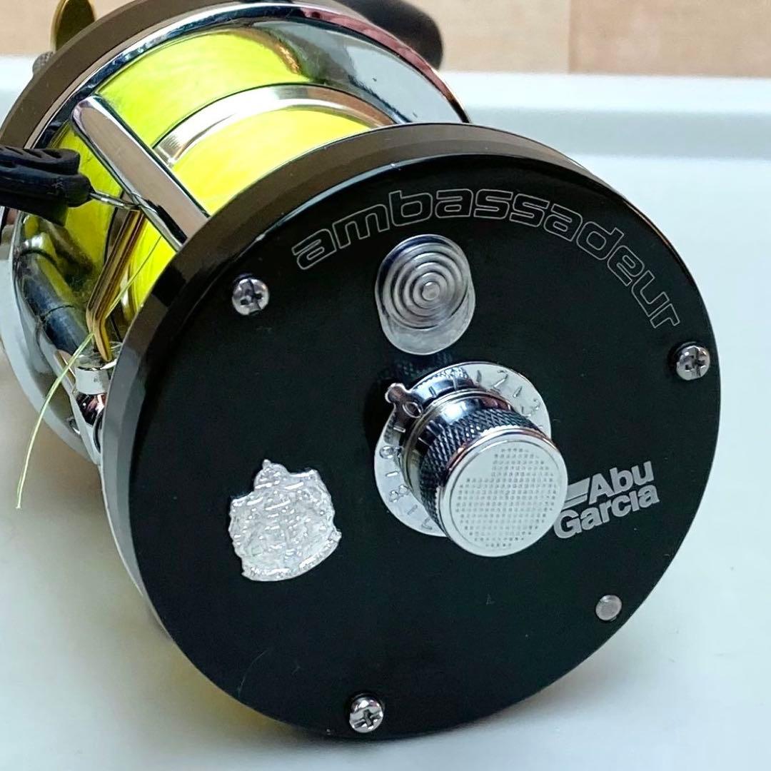 美品 アブガルシア アンバサダー 7000iCS Prプロ ロケット 両軸リール