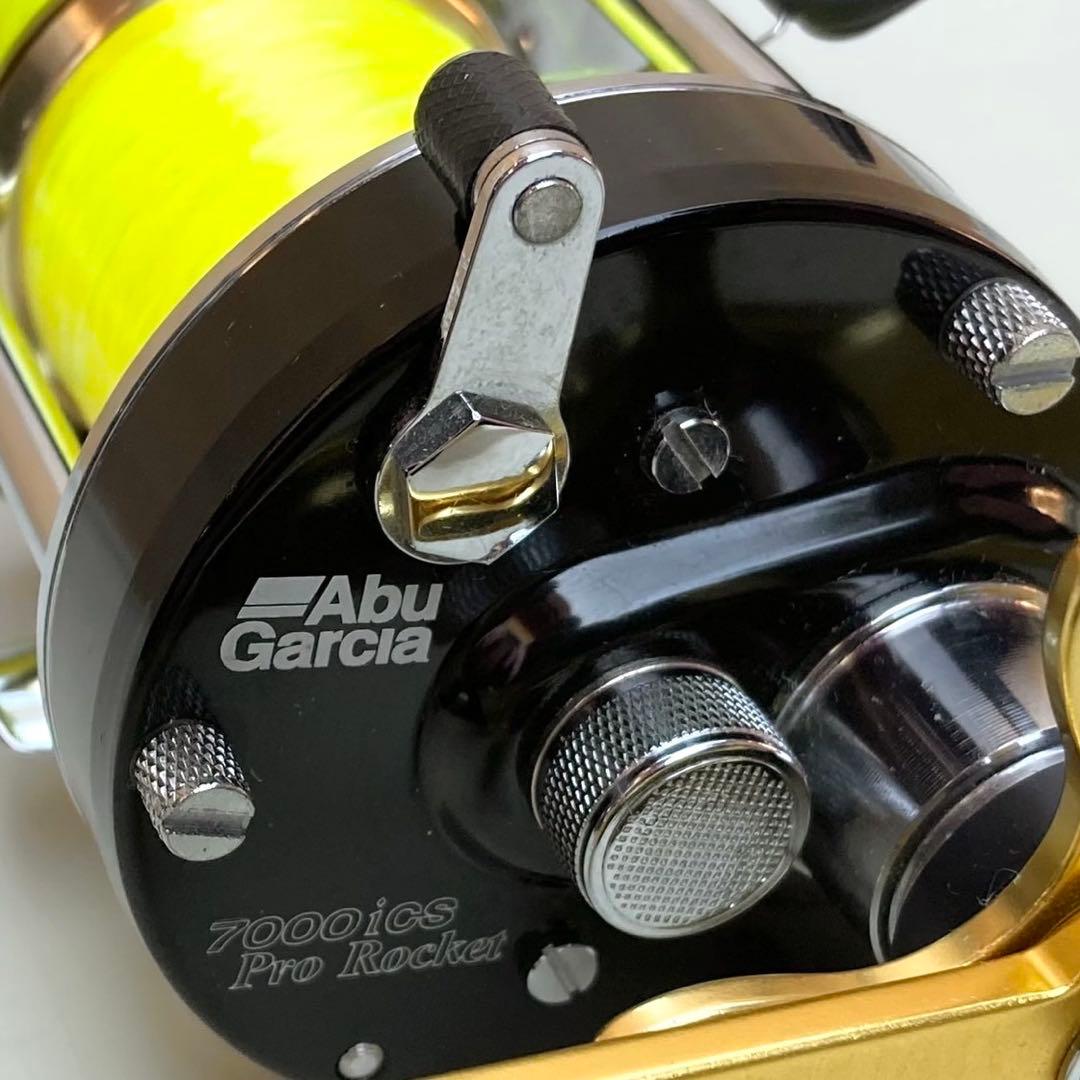 美品 アブガルシア アンバサダー 7000iCS Prプロ ロケット 両軸リール