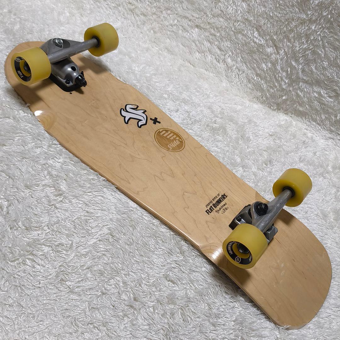 SLIDE×FLAT BUNKERSコラボ 33 ヤウ カーバー サーフスケート - メルカリ