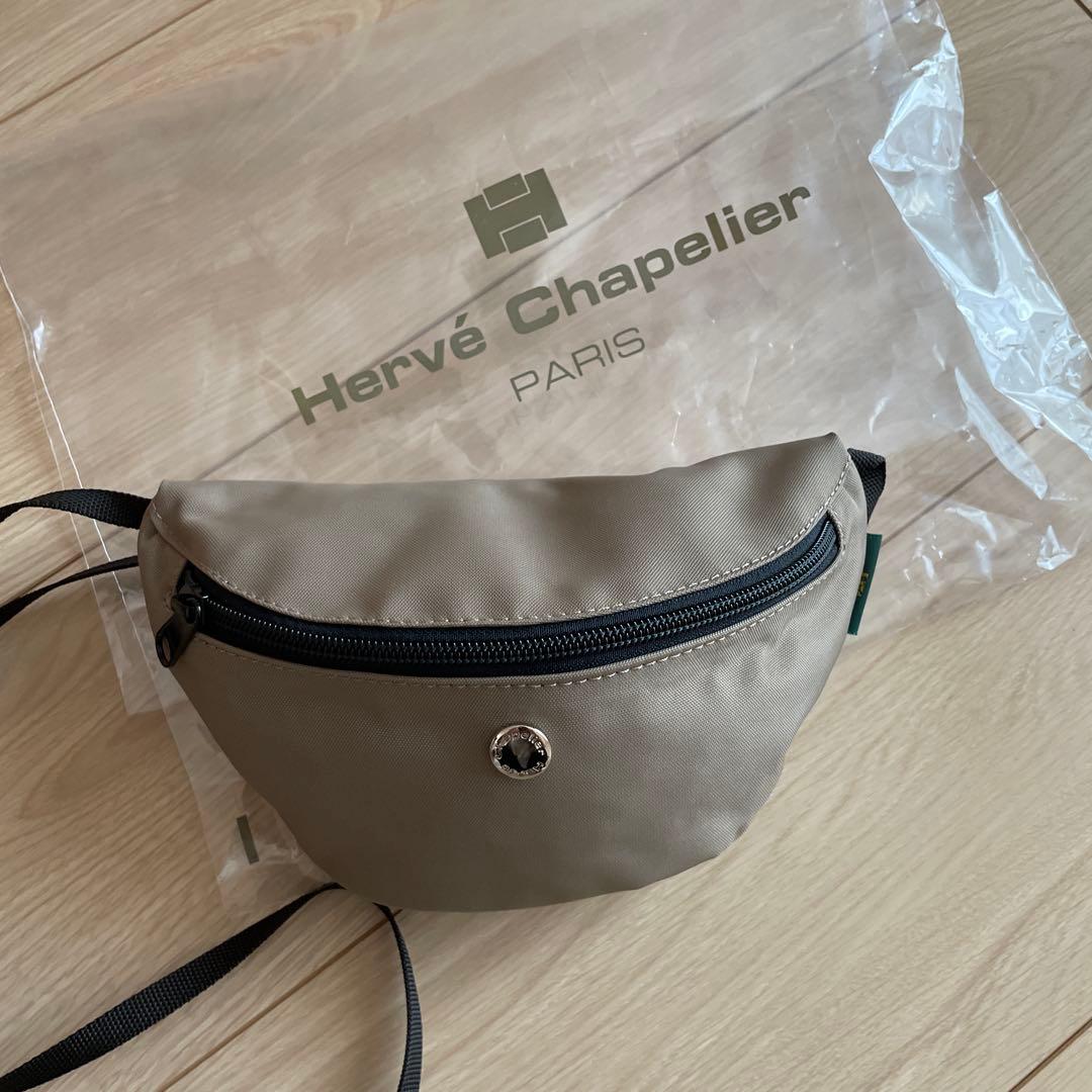 Hervé Chapelier ボディバッグ・ウエストポーチ グレー