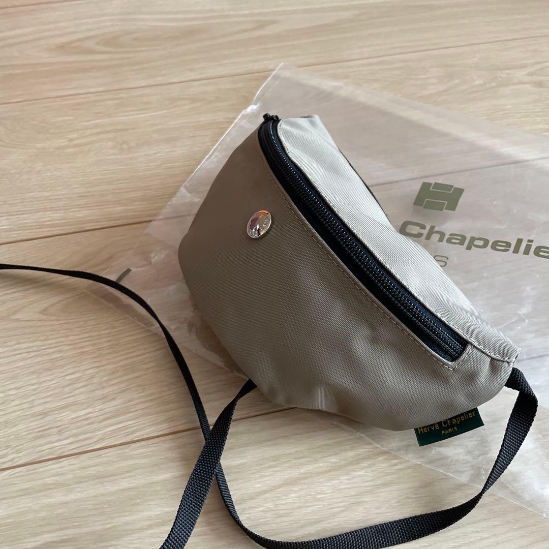 Hervé Chapelier ボディバッグ・ウエストポーチ グレー