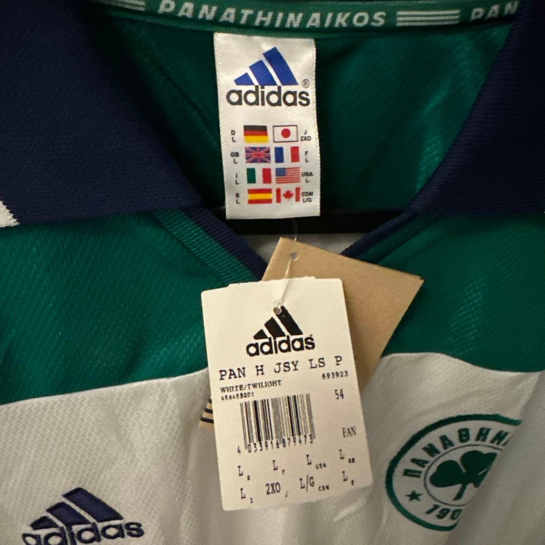 パナシナイコス adidas 長袖ユニフォーム L-の通販