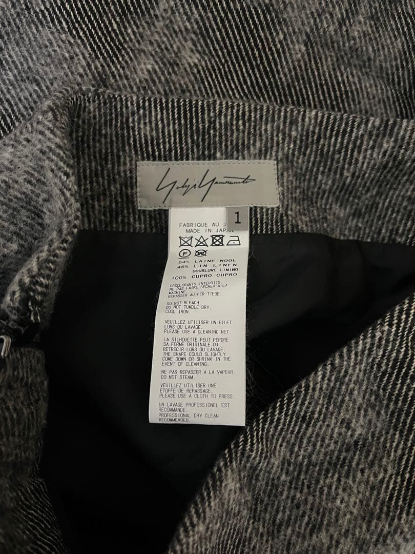 ヨウジヤマモト　FV-S18-136 スカート