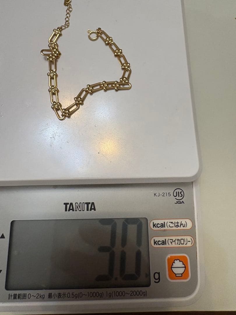 K18 ティファニー風ブレスレット