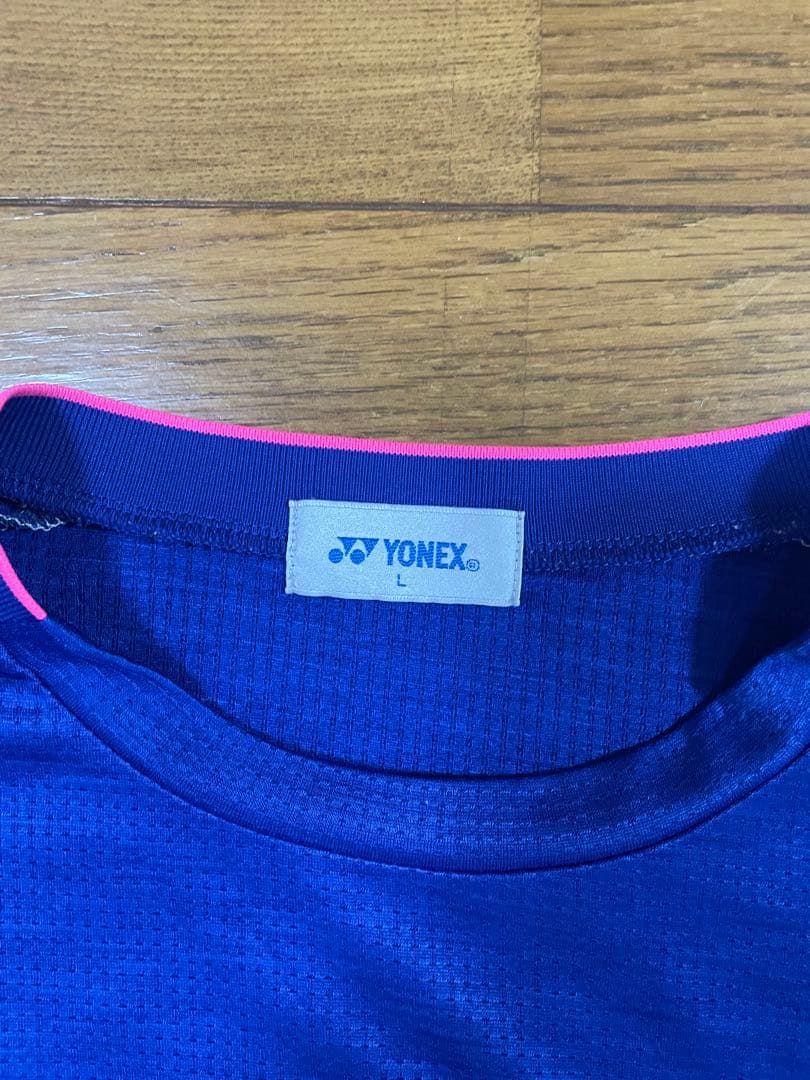 YONEX バドミントンウェア Lサイズ 青
