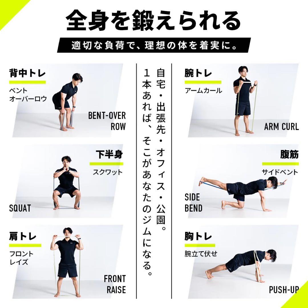 【新品】VRTX フィットネスバンド 初心者3本セット（1〜3番）