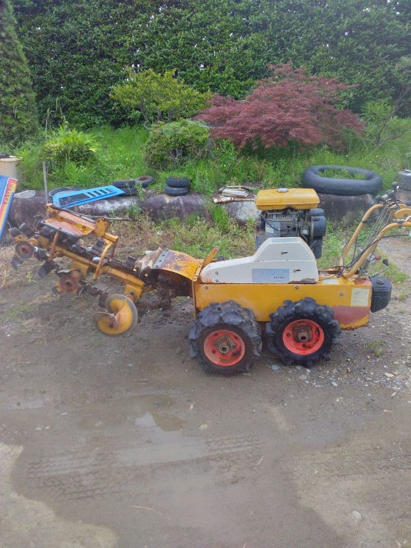 蟹信丸さん専用❗共栄社 バロネス トレンチャーTL-52 溝掘り機(ガソリン)