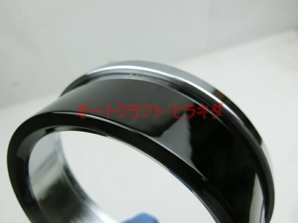 ゼファー400/750 メーターカバー上下セット ツヤ有り黒塗装仕上品