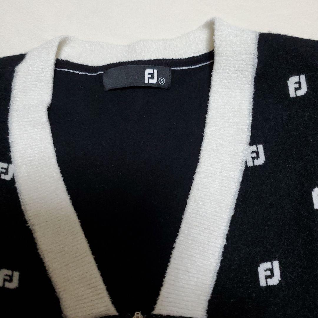 【セール中】FJ ジップアップカーディガン 黒&スカート