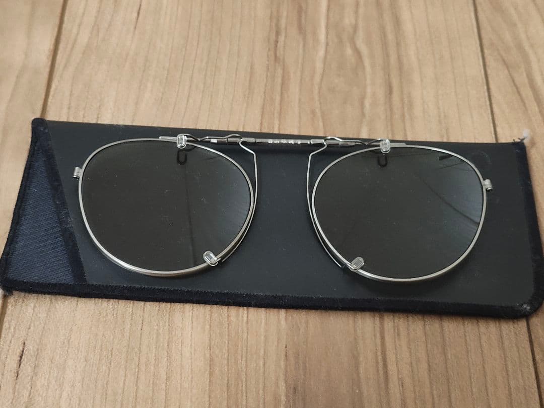 白山眼鏡店　クリップオン　クリップのみ　跳ね上げ式フロント　ブリッグタイプ