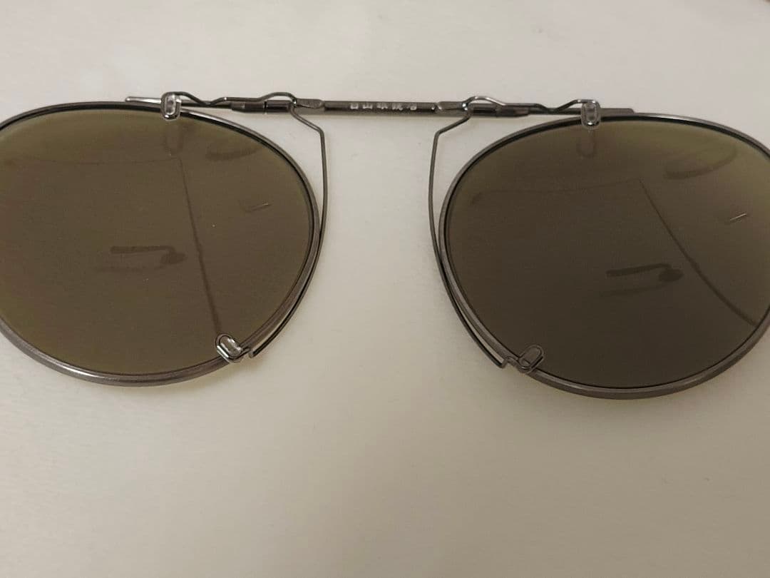 白山眼鏡店　クリップオン　クリップのみ　跳ね上げ式フロント　ブリッグタイプ