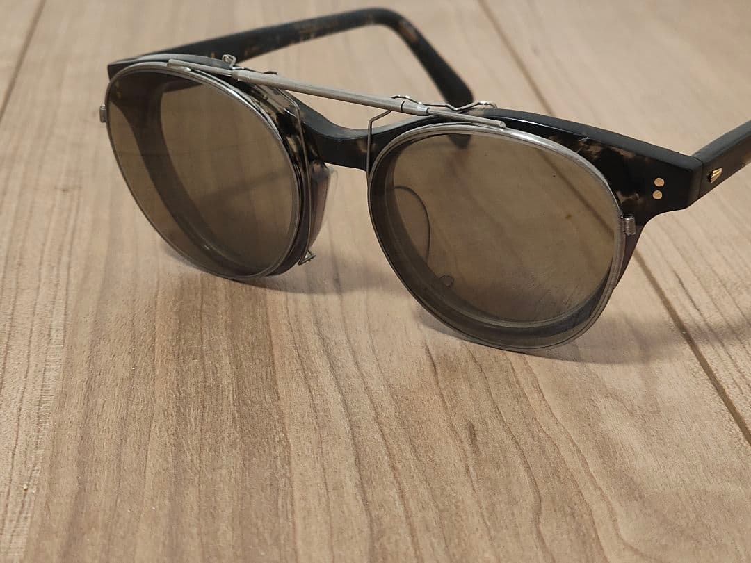 白山眼鏡店　クリップオン　クリップのみ　跳ね上げ式フロント　ブリッグタイプ