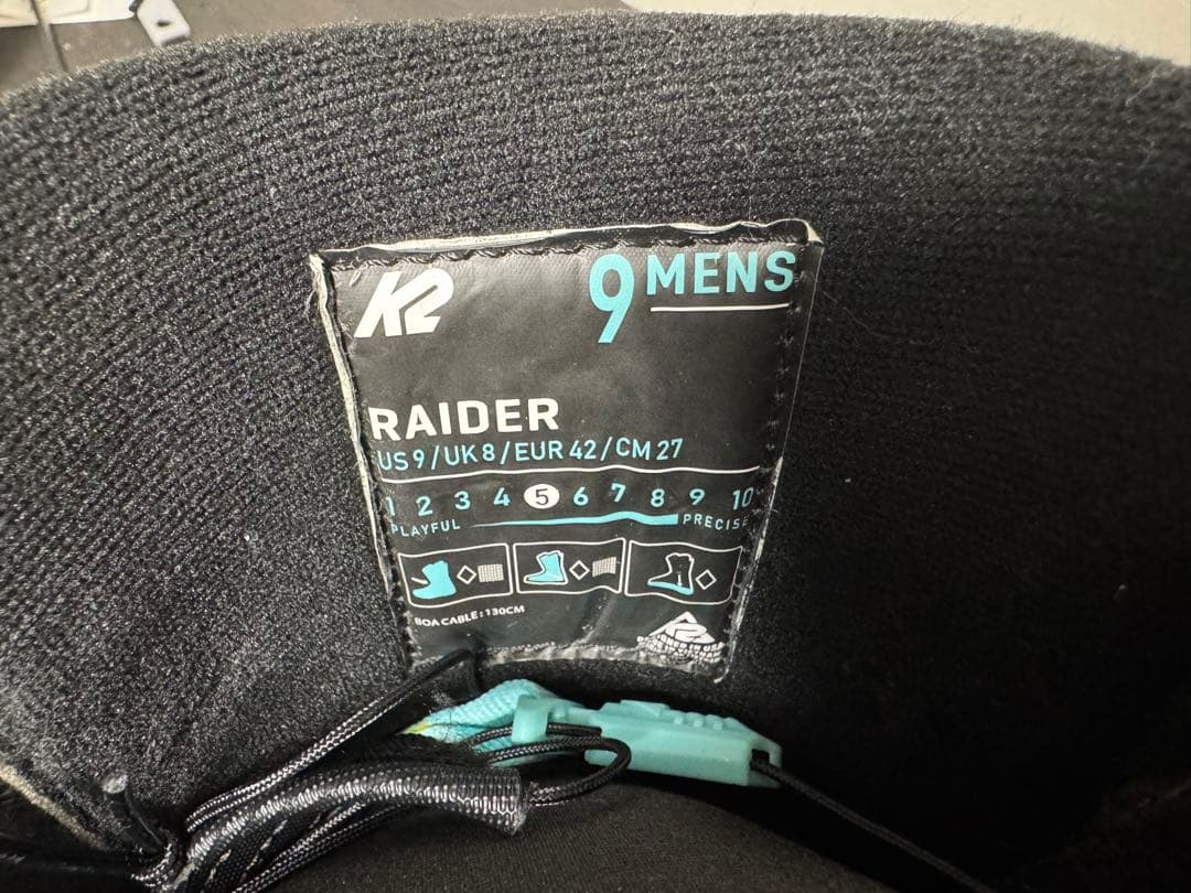 K2 Raider メンズスノーボードブーツ 9