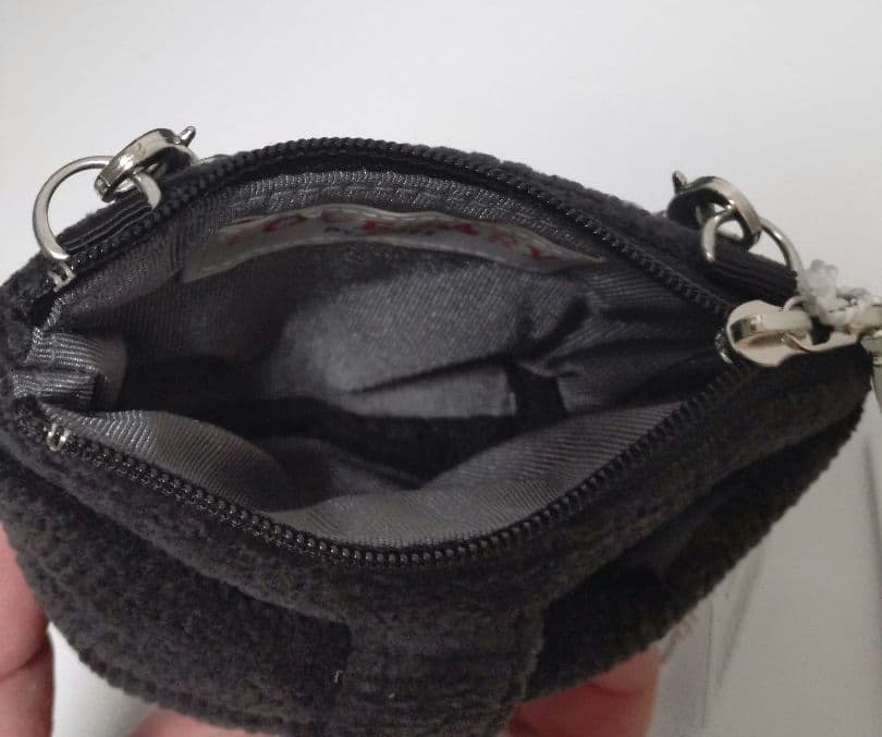 ☆新品未使用☆FEILER　フェイラー メニーリボンズ リボンポーチ グレー