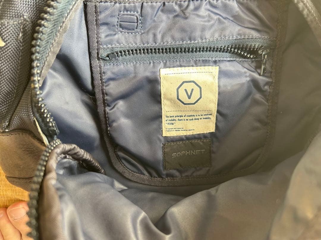 Sophnet Visvim コラボ ボディバッグ ネイビー Fcrb tumi