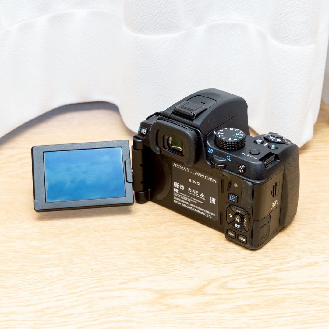 PENTAX K-70 18-50REキット(ブラック)