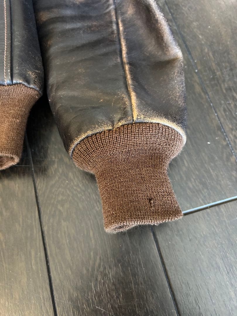 リアルマッコイズ　A-2 レザー　フライトジャケット　36