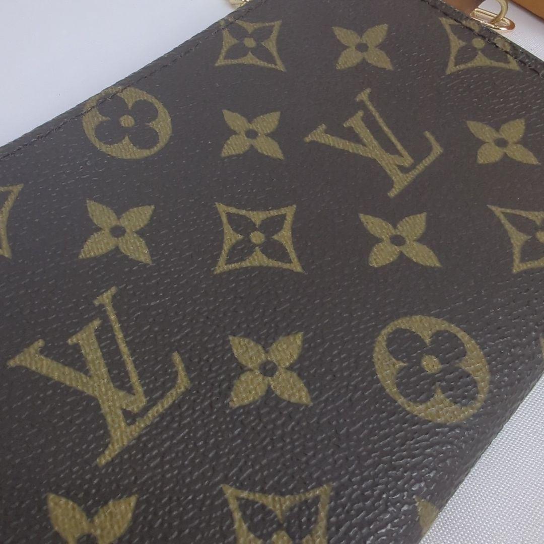 LOUISVUITTON ルイヴィトン チェーン モノグラム アクセサリーポーチ
