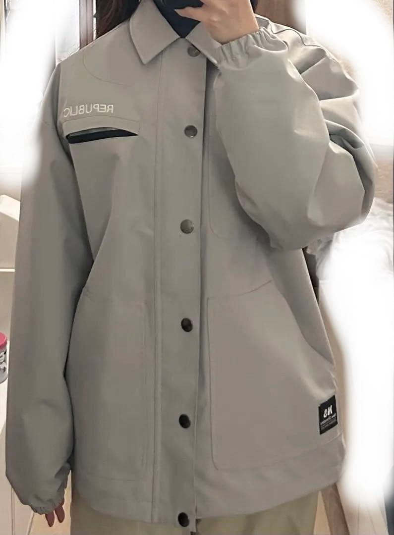 REPUBLUC グレー ジャケット　ボードウェア