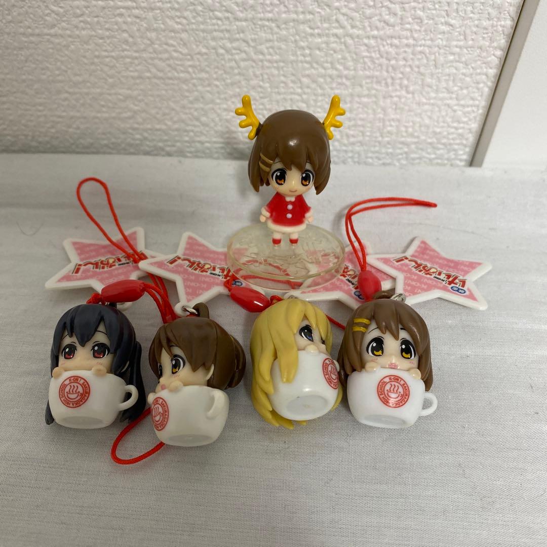 映画、「けいおん!」伊藤園 ティーカップミニフィギュア ストラップ 4