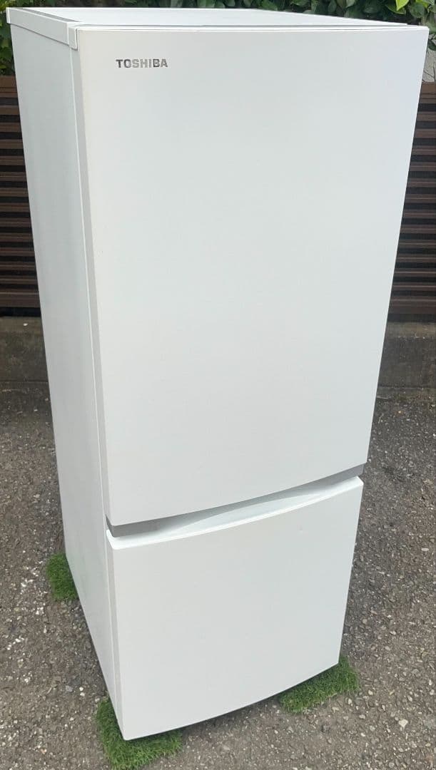 東芝冷凍 冷蔵庫153L 強化ガラス棚省エネ設計LED照明自動霜取り機能19年製