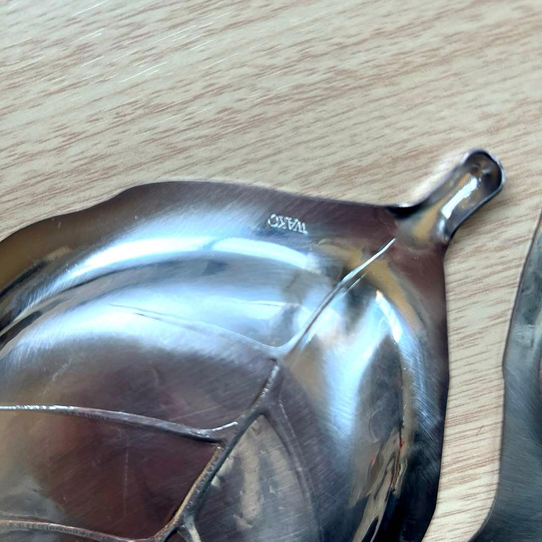 未使用】GINZA WAKO 銀仕上げ 葉 リーフ 皿 プレート 5枚セット - メルカリ