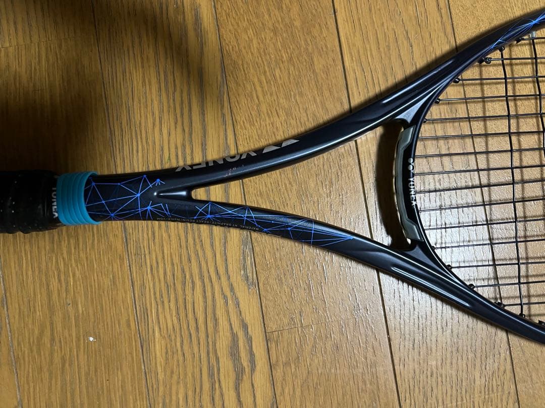 YONEX テニスラケット 黒/青