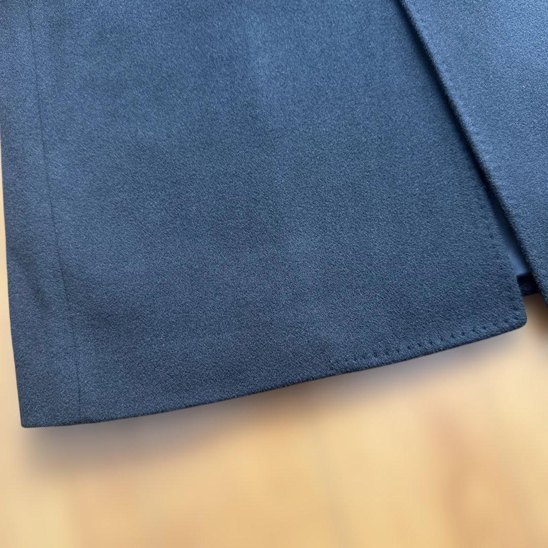 平野史也× ユニバーサルランゲージ チェスターコート　カシミヤ100%